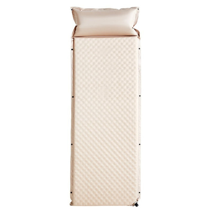 padded foldable outdoor camping mattress with built-in pillow and water-resistant Oxford fabric Kalsten