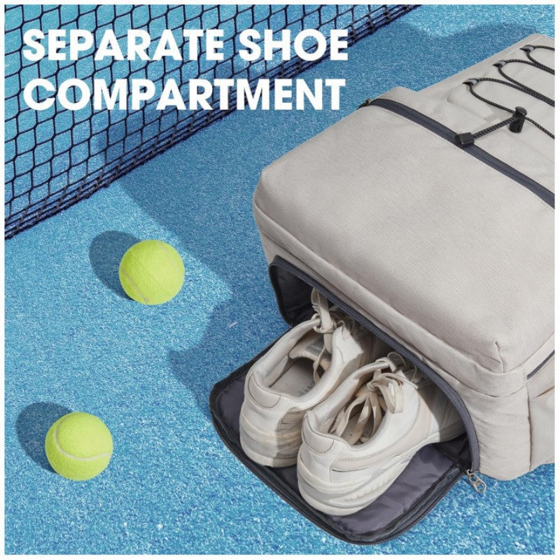Sporty tennis backpack with shoe compartment Kalsten