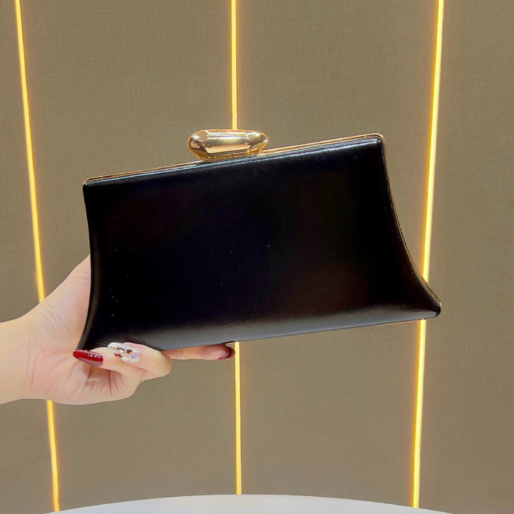 Elegant Metallic Evening Clutch