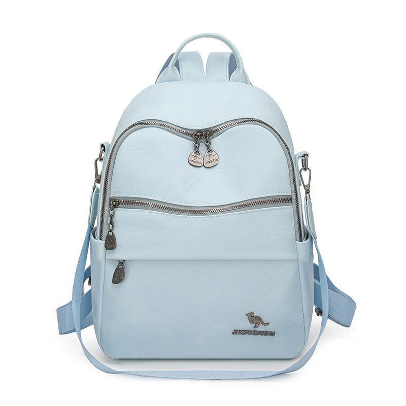 Luxurious Retro Leather Backpack Kalsten