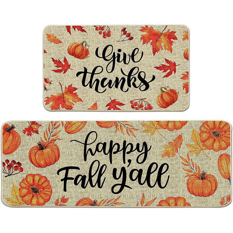 Halloween Themed Kitchen Mat Set