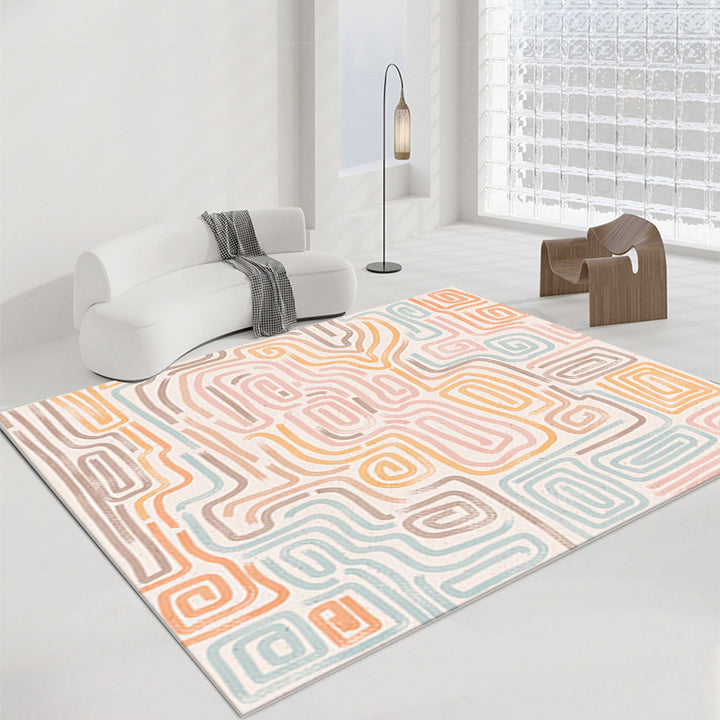 Abstract Pattern Area Rug Kalsten
