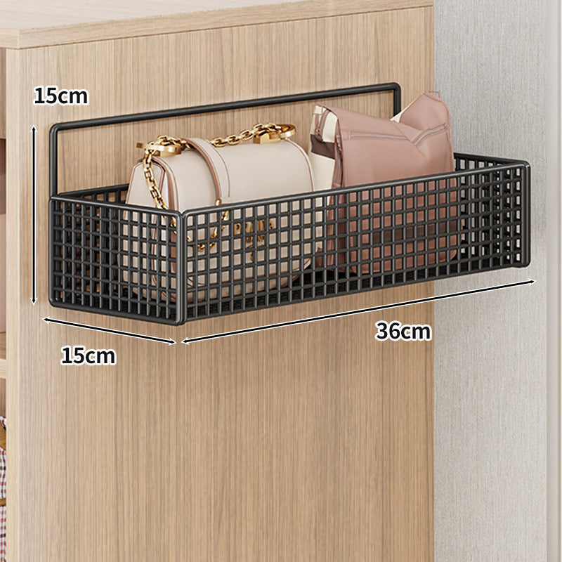 Overdoor Mesh Storage Organizer with Hooks