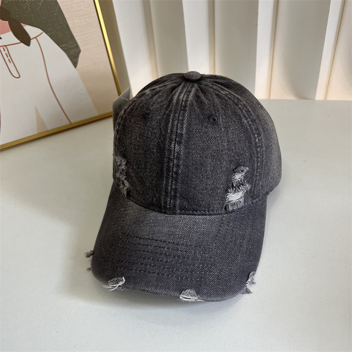 Women's Distressed Denim Baseball Cap Kalsten 1784083631