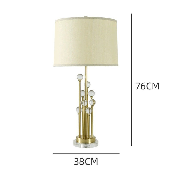 Elegant Table Lamp with Unique Sculptural Base