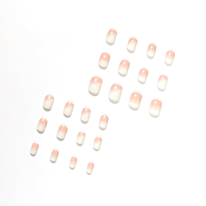 Elegant Nail Extensions in Modern Ombre Style Kalsten