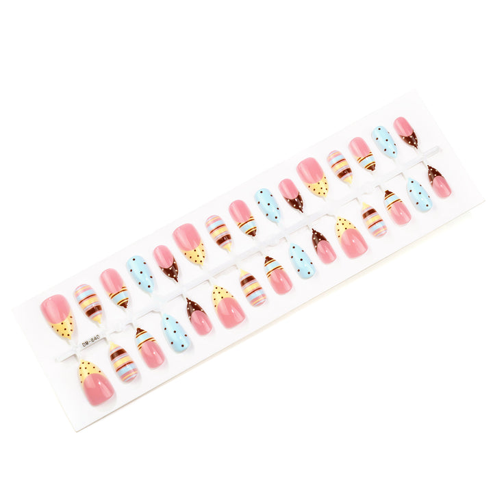 Decorative Pattern Press-On Nails