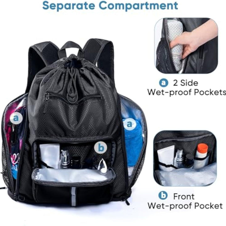 Versatile sports and leisure backpack Kalsten