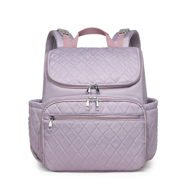 Quilted Multi-Functional Diaper Backpack Kalsten