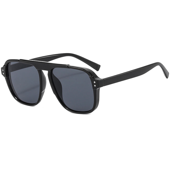 Ladies geometric sunglasses with polarized yellow lenses Kalsten