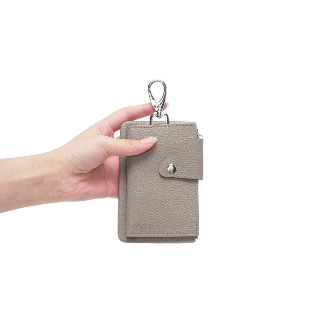 Premium Zippered Leather Card Holder