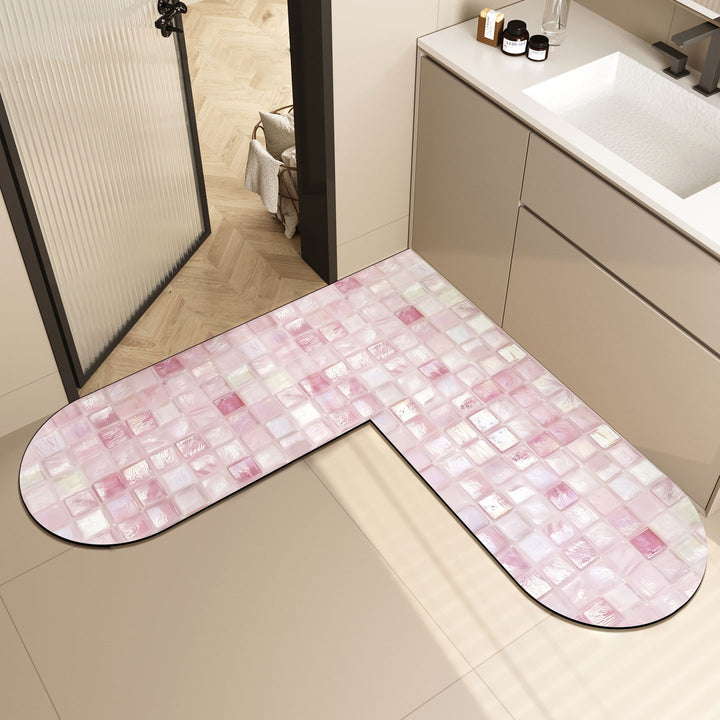 Memory Foam U-Shaped Bath Mat