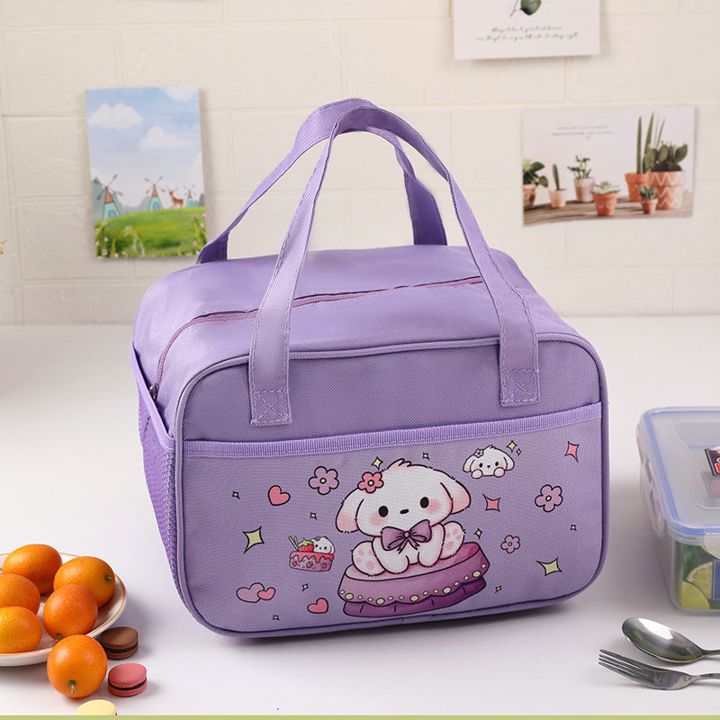 Insulated Kids' Lunch Bag with Cute Bear Design Kalsten