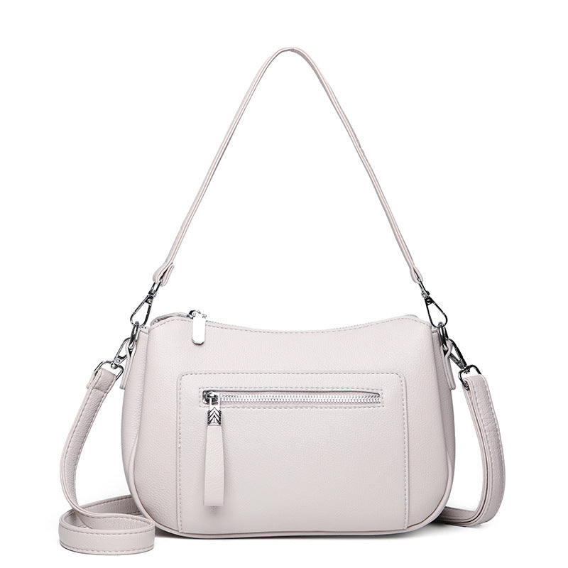Casual Leather Crossbody Bag Kalsten