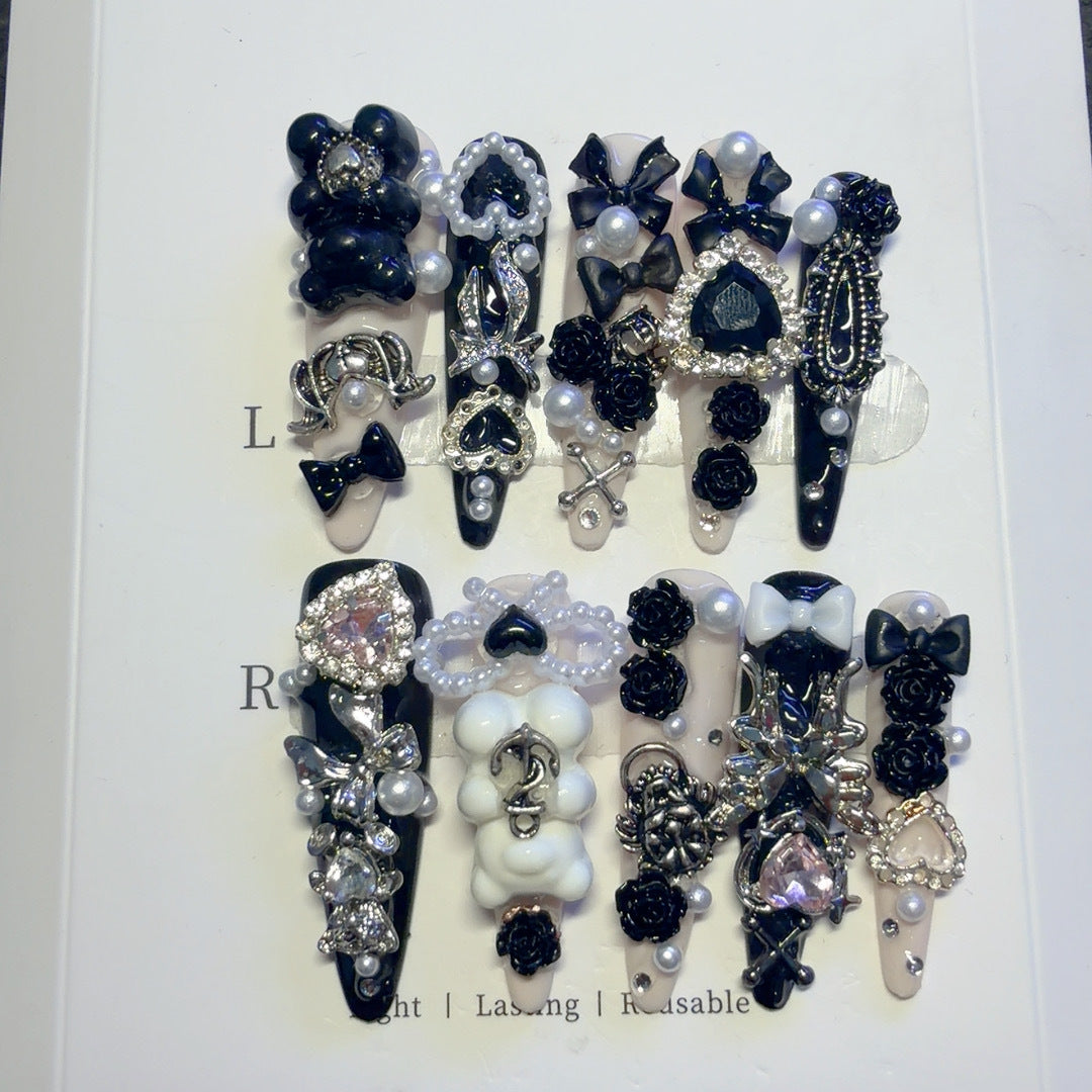 Decorative Rhinestone Hair Accessory Set