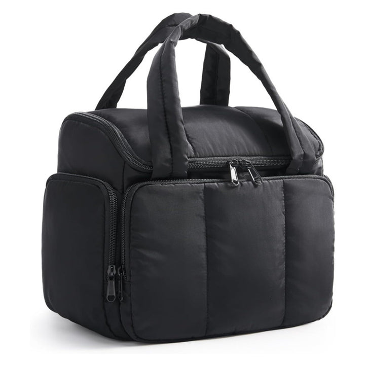 Cooler bag with insulating interior and practical storage system Kalsten