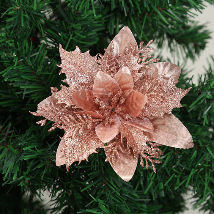 Decorative Glittering Floral Pin Kalsten