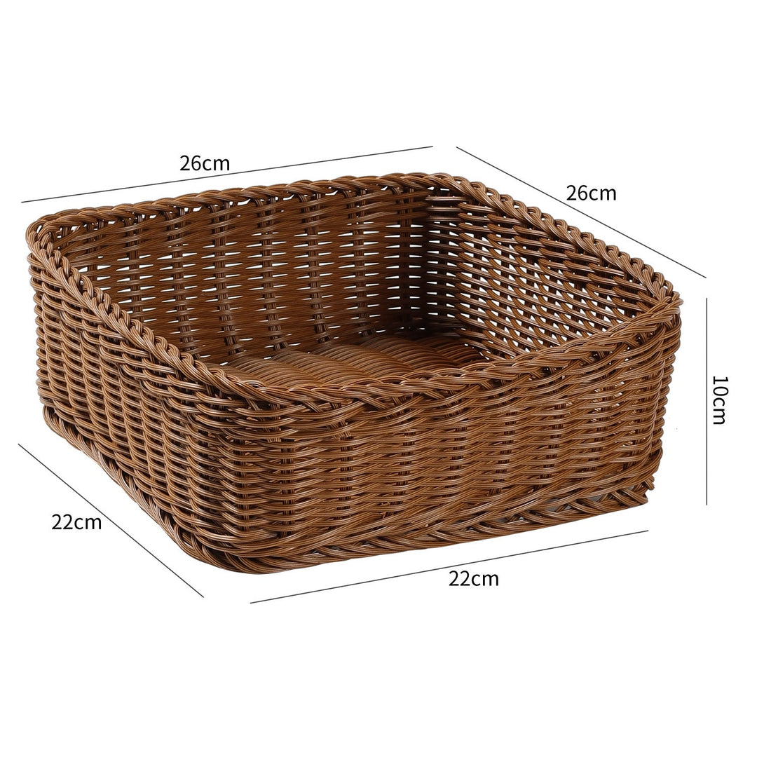 Elegant Woven Storage Basket with High-Quality Finish Kalsten