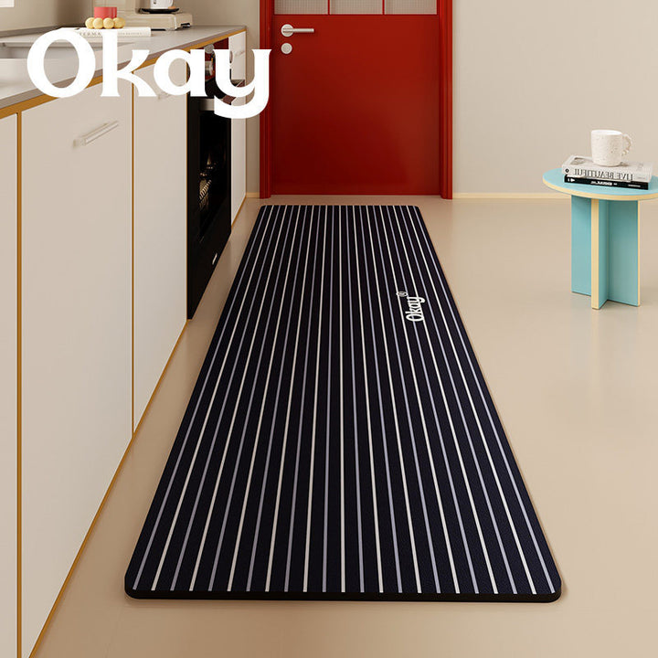 Non-Slip Anti-Fatigue Kitchen Runner Mat with Waterproof Foam Cushioning