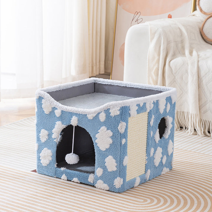 Cozy Plush Cat Hideout Kalsten