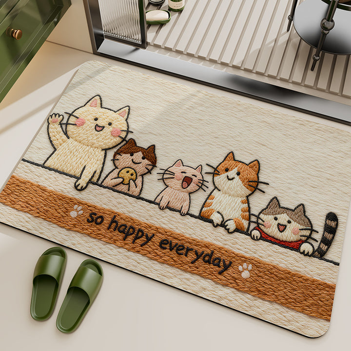 Cartoon-Themed Area Rug