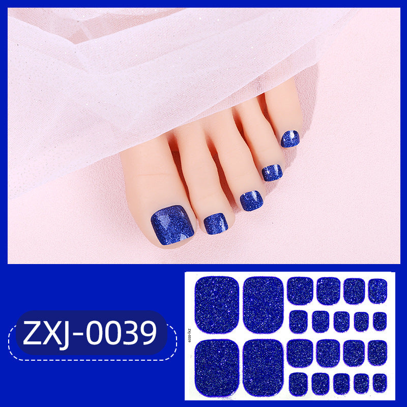 Premium Glitter Toenail Wraps