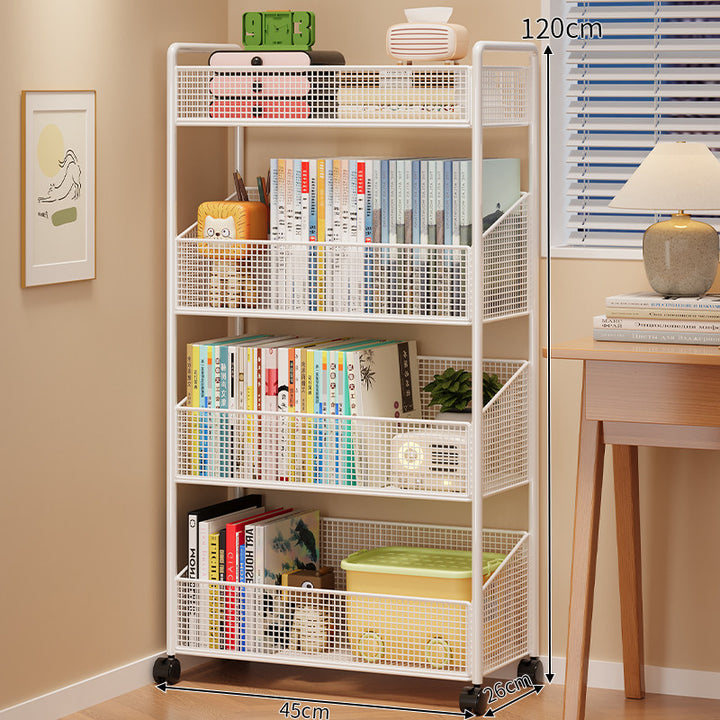 Modern Multi-Tier Mesh Storage Shelf Kalsten
