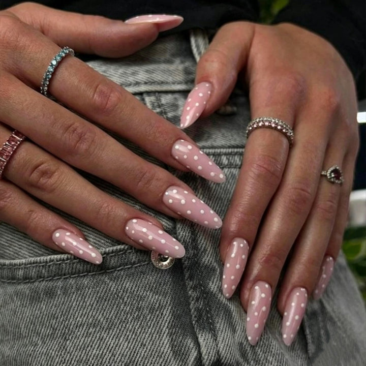 Classic Square-Shaped Press-On Nails