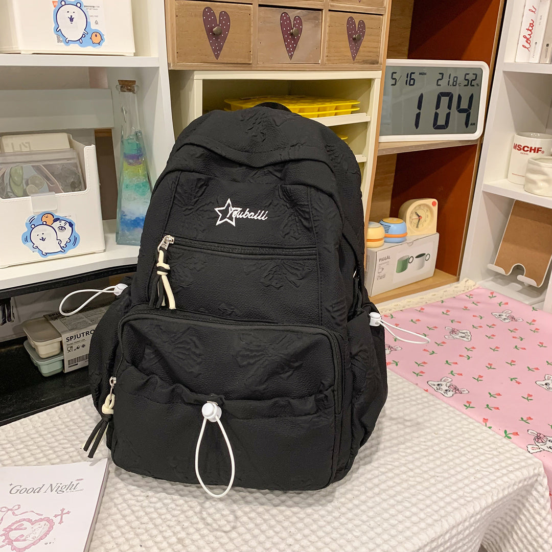 Stylish Textured Backpack Kalsten