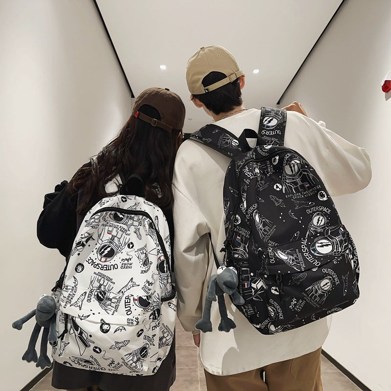 Adventure-Themed Graphic Backpack Kalsten