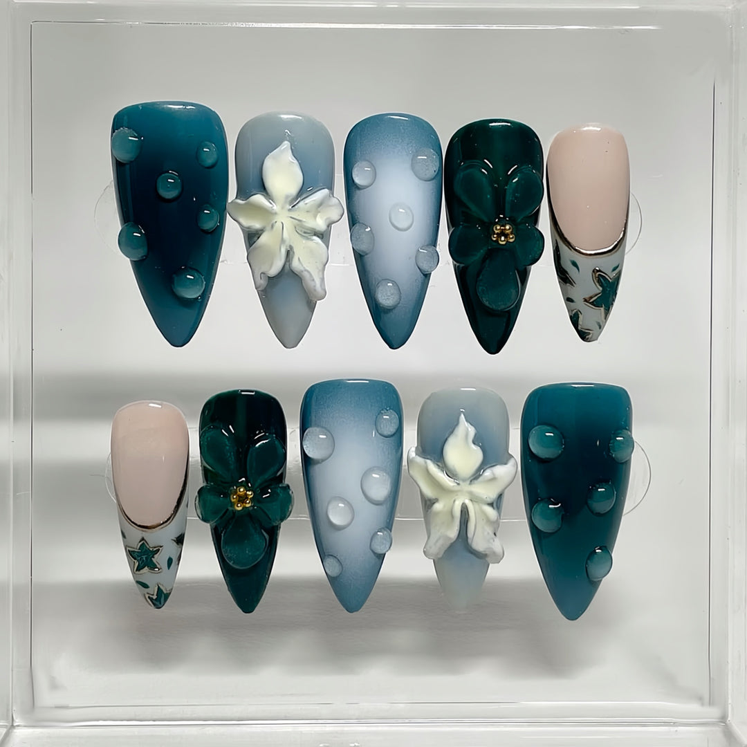 Thematic Artisan Press-On Nail Set Kalsten