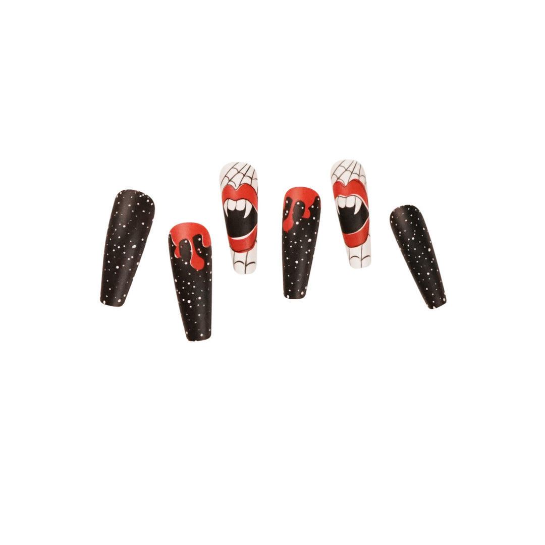 Artistic Nail Art with Creepy Designs Kalsten