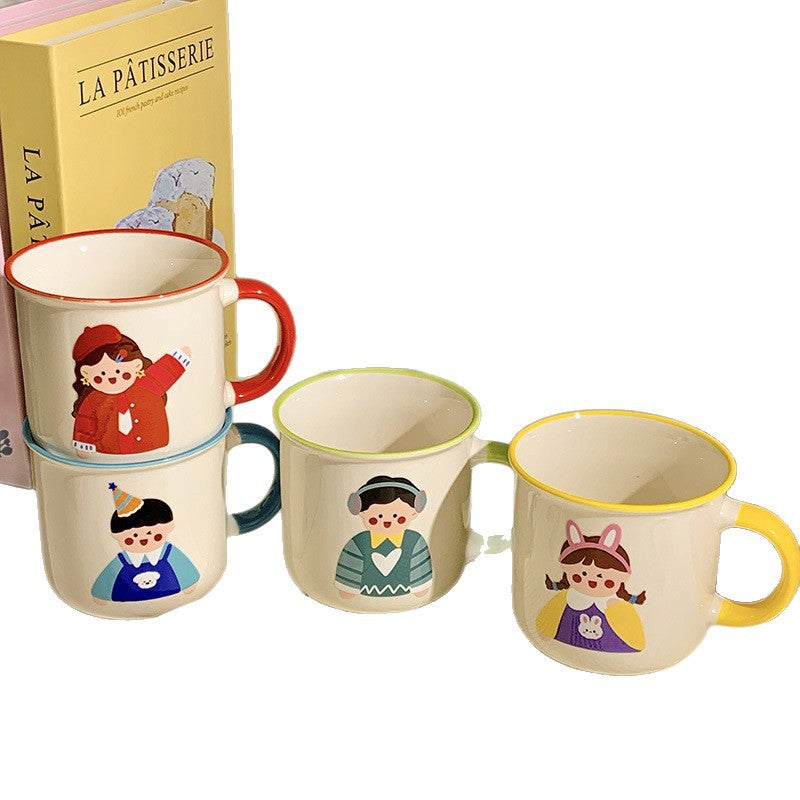 Ceramic mug with cute children's design Kalsten