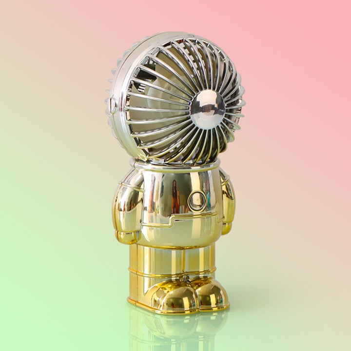 Cooling hands-free rechargeable dual bear-ear neck fan with adjustable speeds Kalsten