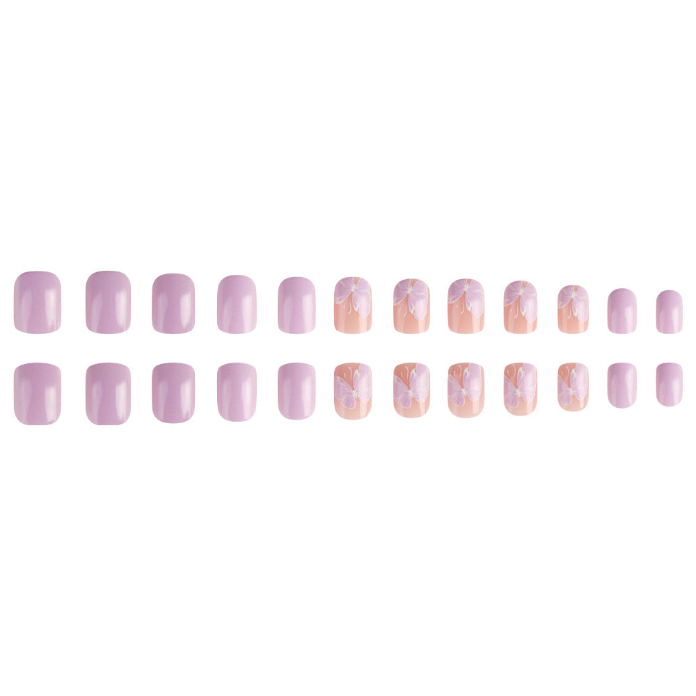 Elegant Floral Gel Nail Art Kalsten