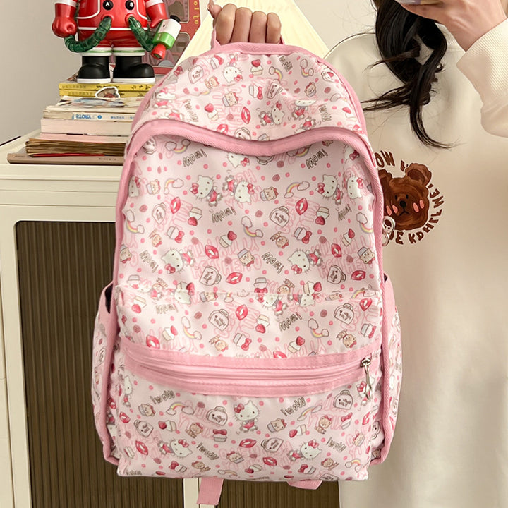 Backpack with Fun Character Design Kalsten