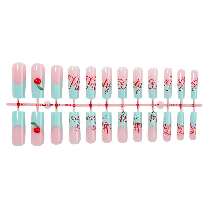 Whimsical Press-On Nail Set Kalsten