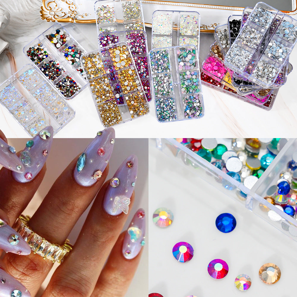 Nail Art Decoration Rhinestones Set