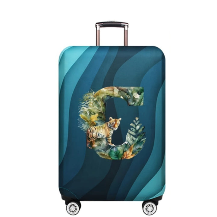 Women's hard-shell suitcase with stylish tiger design Kalsten