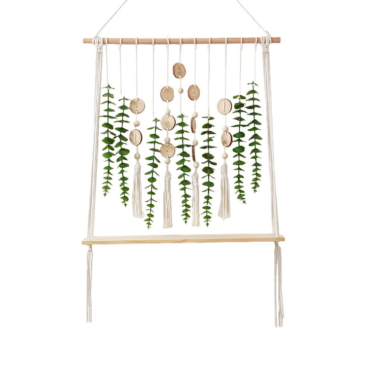 Macramé Wall Hanging Shelf Kalsten
