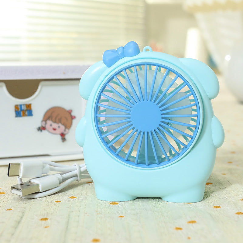 Women’s portable mini fan in playful animal design Kalsten