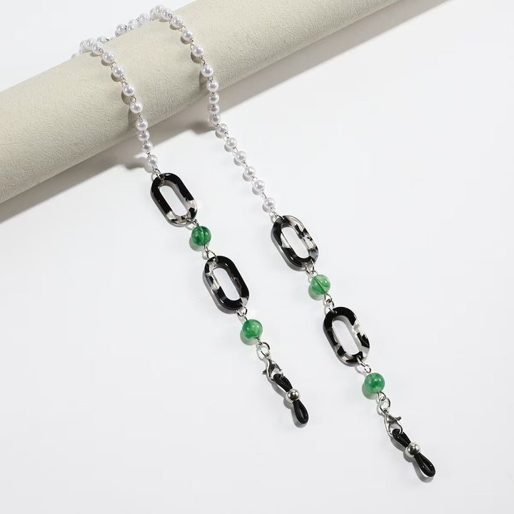 Chic Eyewear Chain with Elegant Beads Kalsten