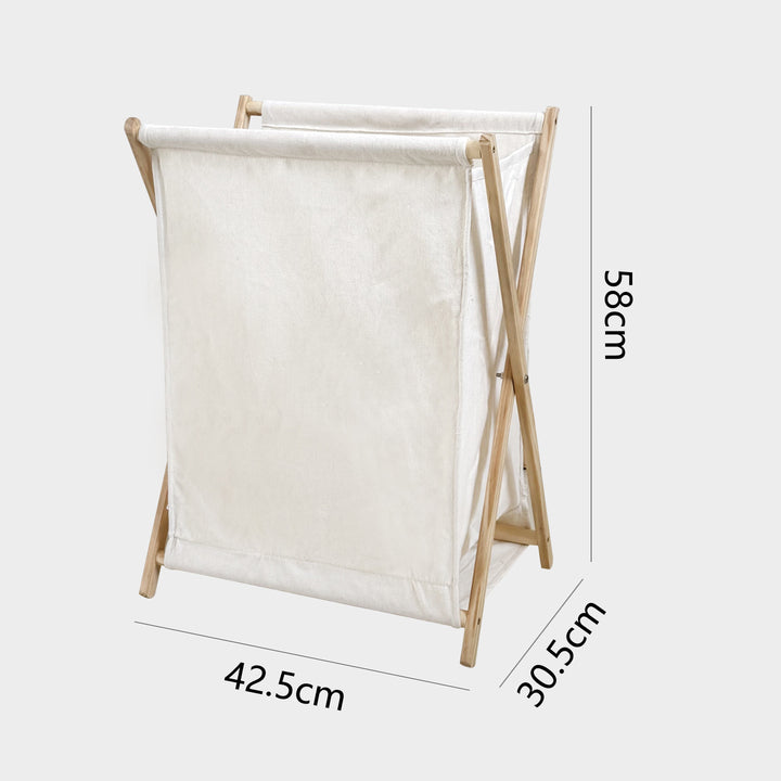 Laundry basket with practical folding mechanism Kalsten