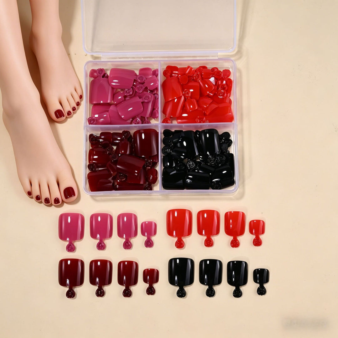 Elegant Press-On Nail Art Set