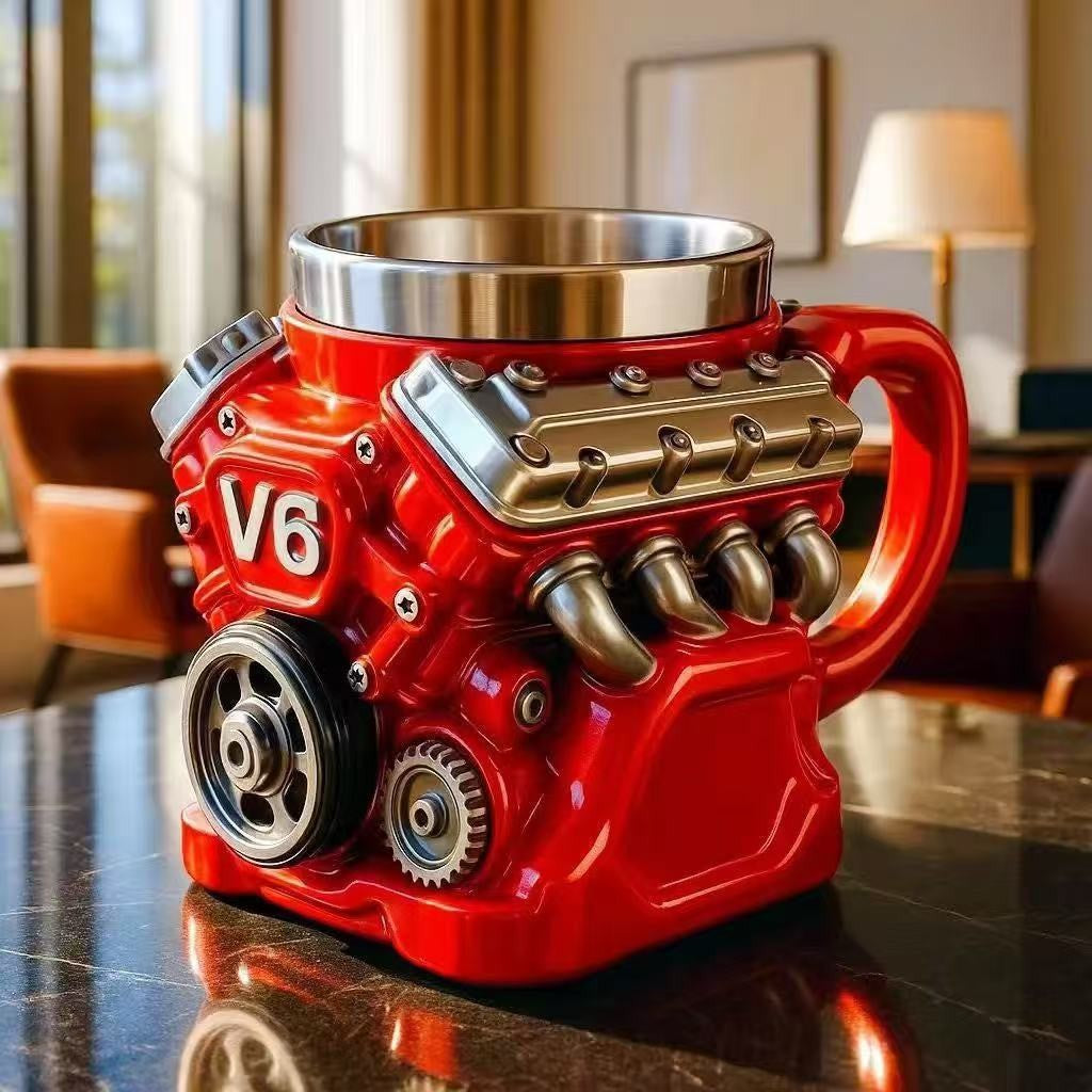 Engine-Themed Coffee Mug Kalsten