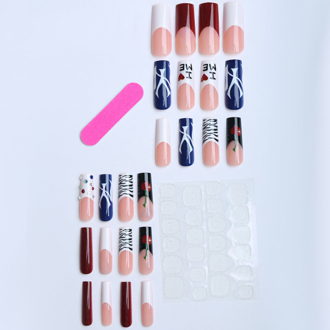 Artificial nails with creative designs Kalsten