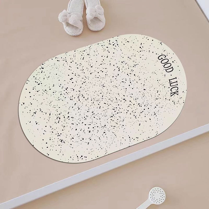 Stylish Motivational Bath Mat