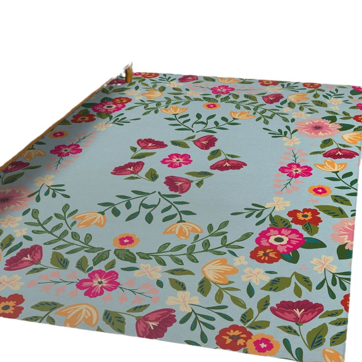 Floral Patterned Area Rug Kalsten