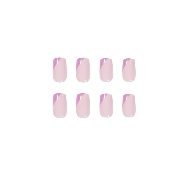 Artistic Nail Art with Modern French Tip Design Kalsten