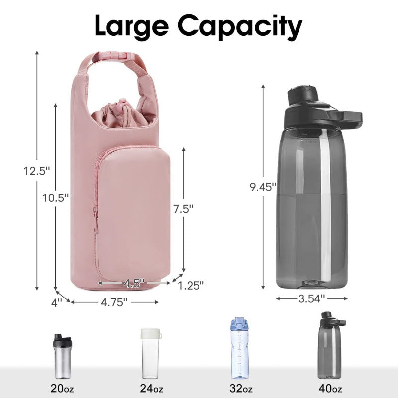 Elegant cooler bag with insulating carrying system Kalsten